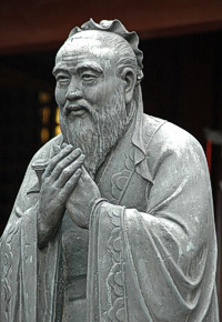 Standbeeld Confucius